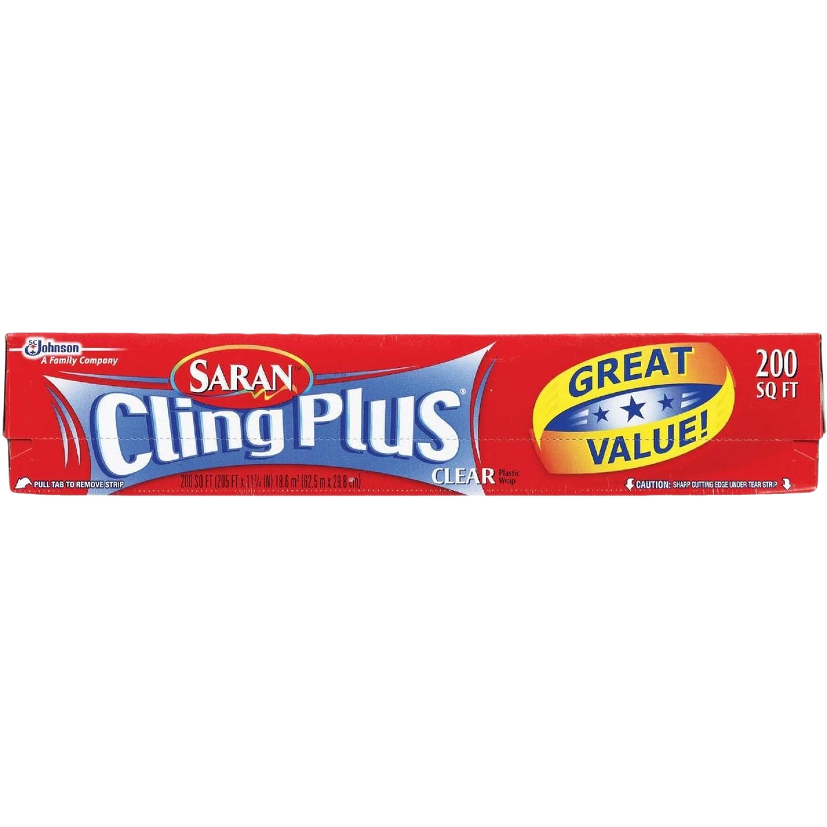 Quality Saran Cling Plus Plastic Food Wrap Verified