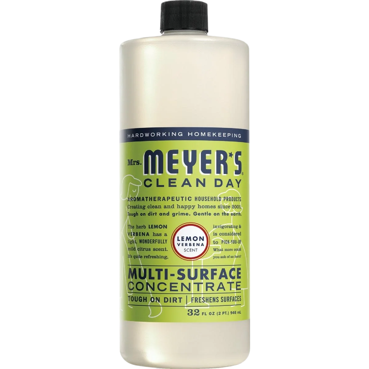 Exceptional Mrs. Meyer’s Clean Day Lemon Verbena Multi-Surface Everyday Cleaner 32 oz. Versatile