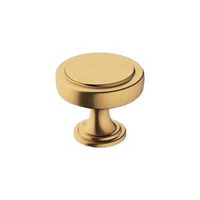 High-End Amerock Exceed 1-1 2 Diameter Champagne Bronze Cabinet Knob Traditional