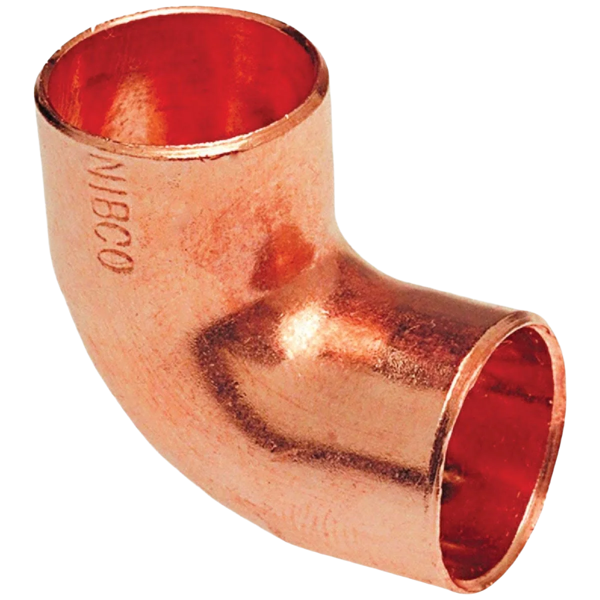Optimized NIBCO 1-1 4 In. 90 Deg. Close Ruff Copper Elbow Original