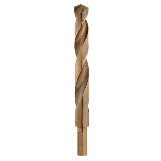 Practical Milwaukee RED HELIX™ 3 8 Reduced 3-Flat Shank 1 2 Cobalt Drill Bit Authentic