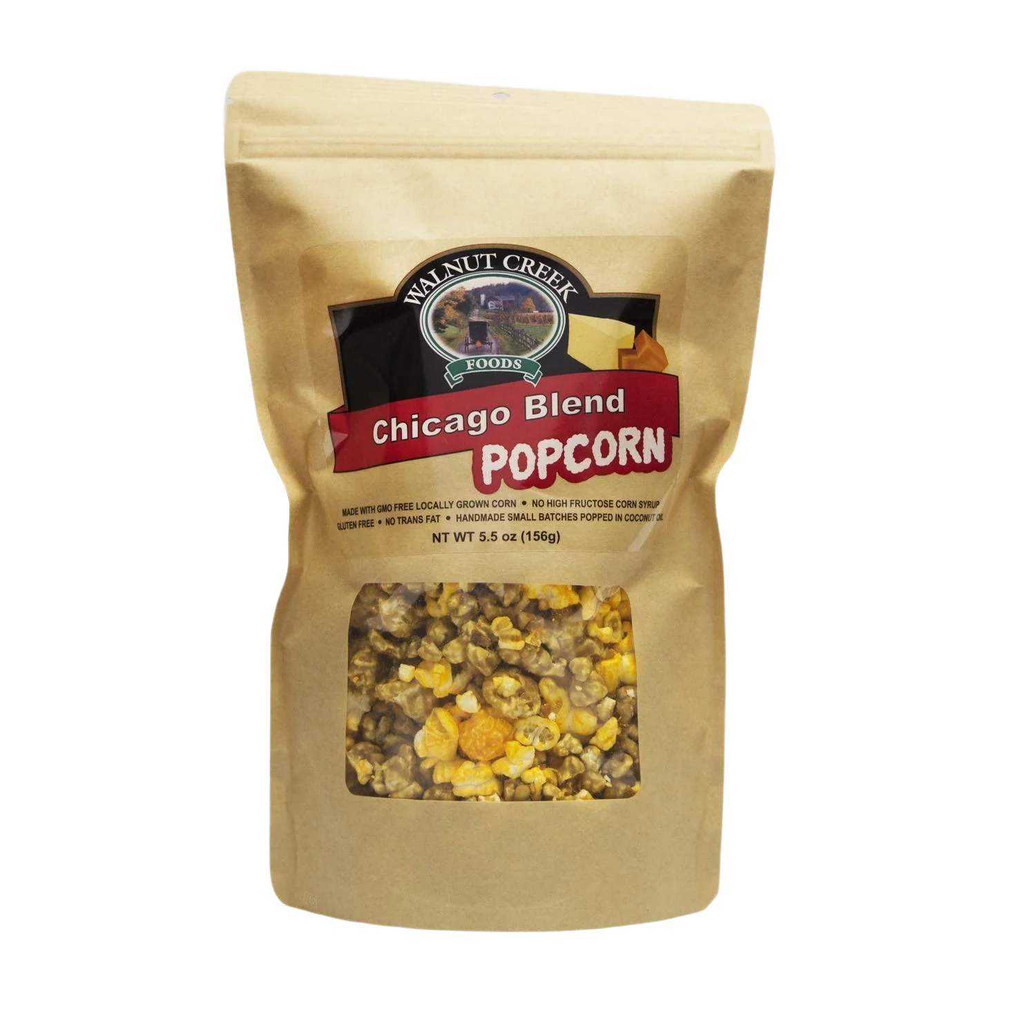 Solid Walnut Creek Chicago Blend Popcorn 7 oz. User-Friendly