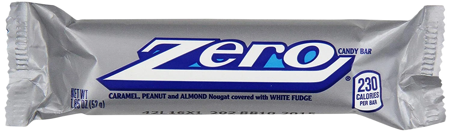 Comfortable Zero White Fudge Candy Bar 1.85 oz. User-Friendly