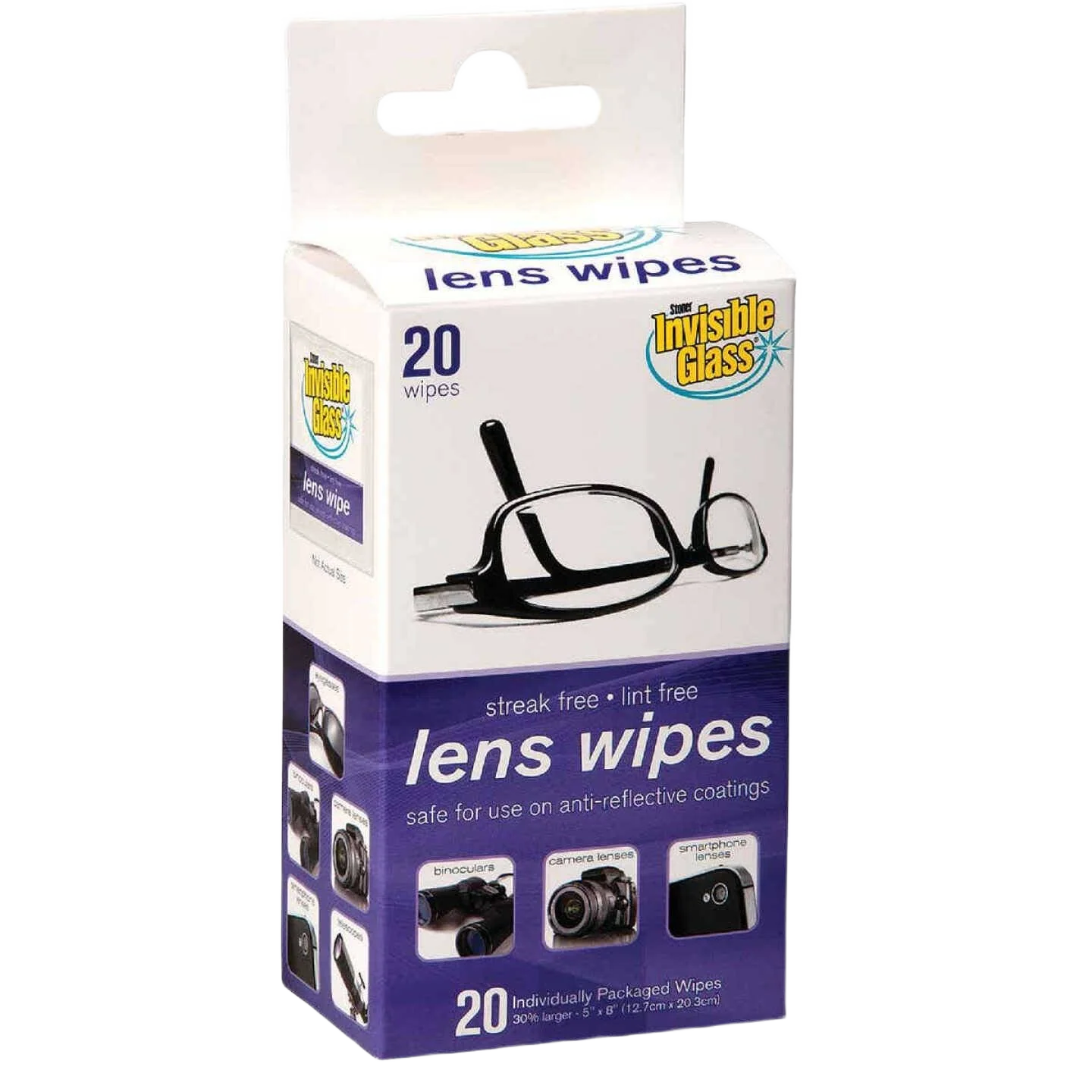 Soft Stoner Invisible Glass Premium Lens Wipes Pack of 20 Expertly Made