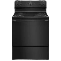 User-Friendly Hotpoint® ENERGY STAR® 30 -Standing Electric Range Sophisticated
