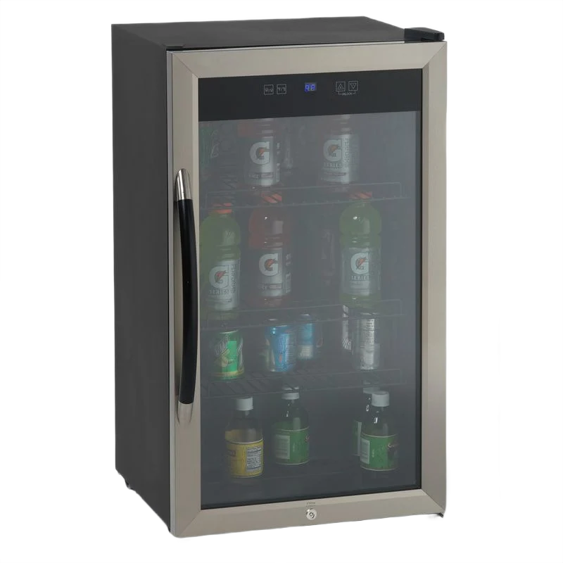 Contemporary Avanti Beverage Center 108 Can Capacity – Stainless Steel Selected