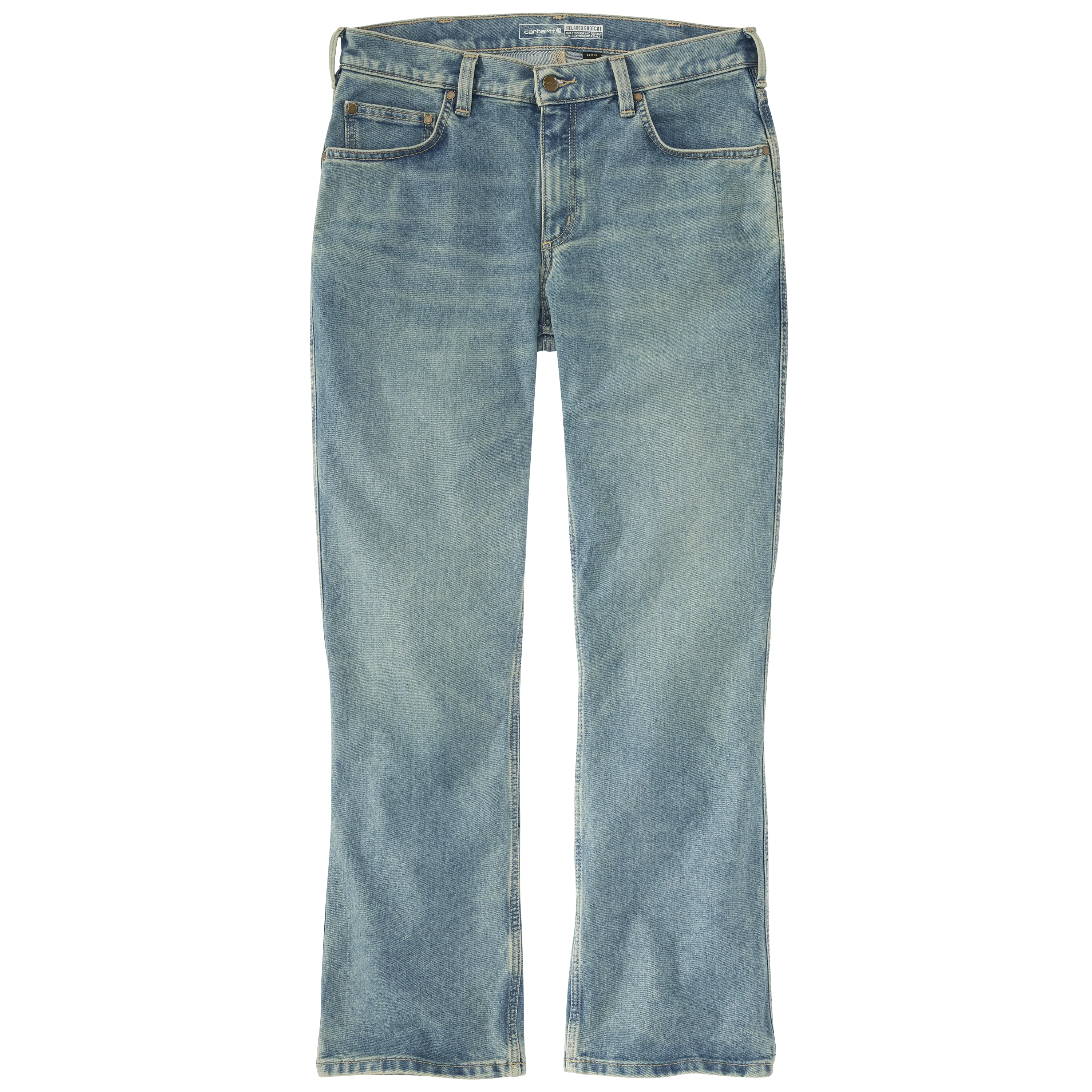 Fashionable Carhartt Men’s Relaxed Bootcut Rugged Flex Jean Minimalist