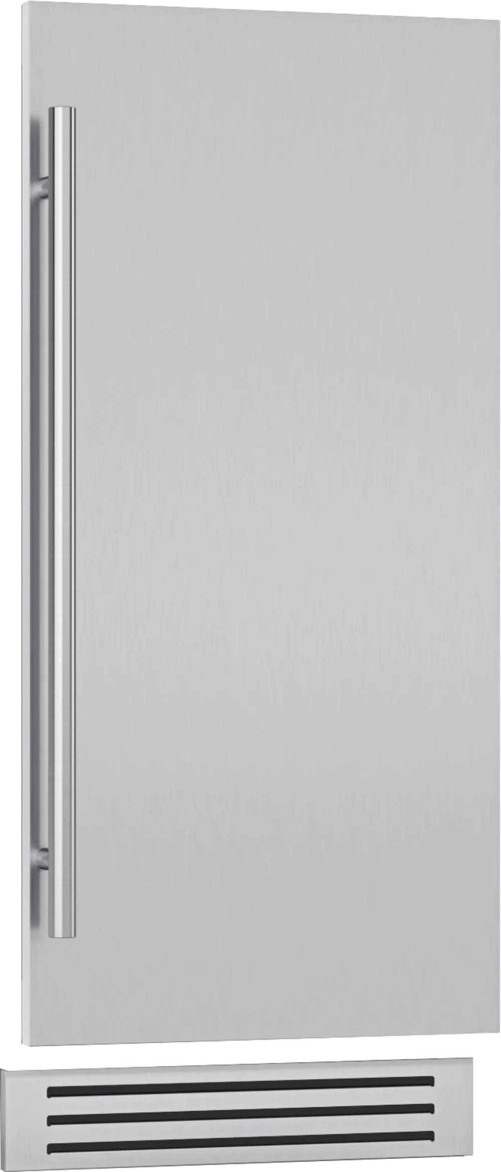 Optimized Presrv Ice Machine Overlay Panel Kit 15in SS w Handle Kickplate Original Design