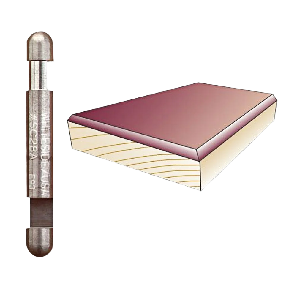 Contemporary Whiteside Double End Flush Trim Bit 1 4 in. SH x 1 4 in. CL Specialty