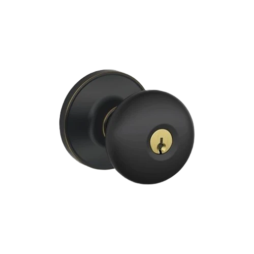 Recyclable Dexter Stratus Keyed Entry Door Handle Aged Bronze Exclusive
