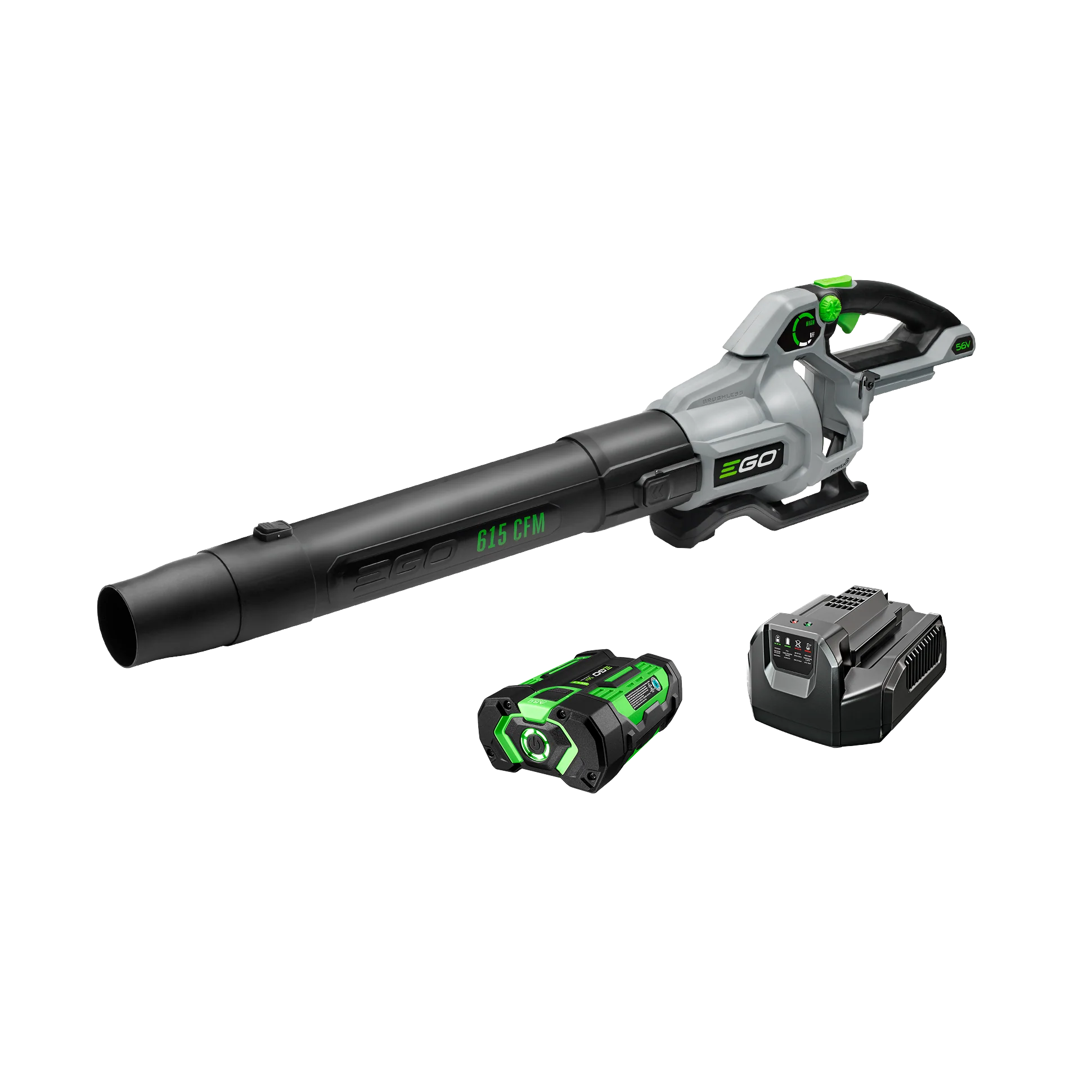 World-Class EGO Power 615 CFM Blower with Battery and Charger Luxury