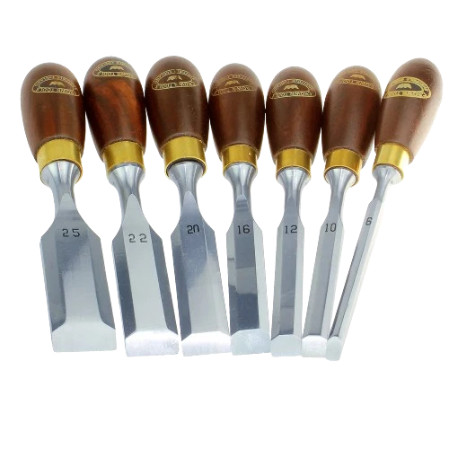 Efficient Crown 7 Pc. Butt Chisel Set Reusable