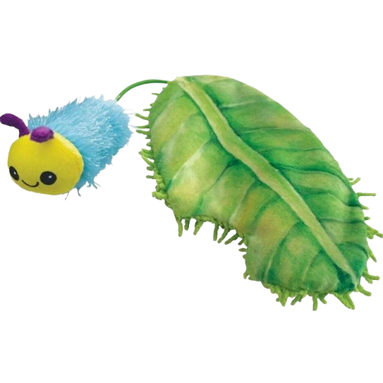 Original Design KONG Flingaroo Caterpillar Cat Toy First-Class