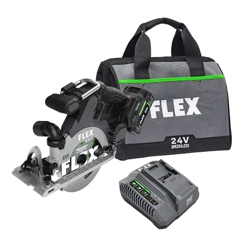 Elegant FLEX 6-1 2 In-Line Circular Saw Kit Fashionable