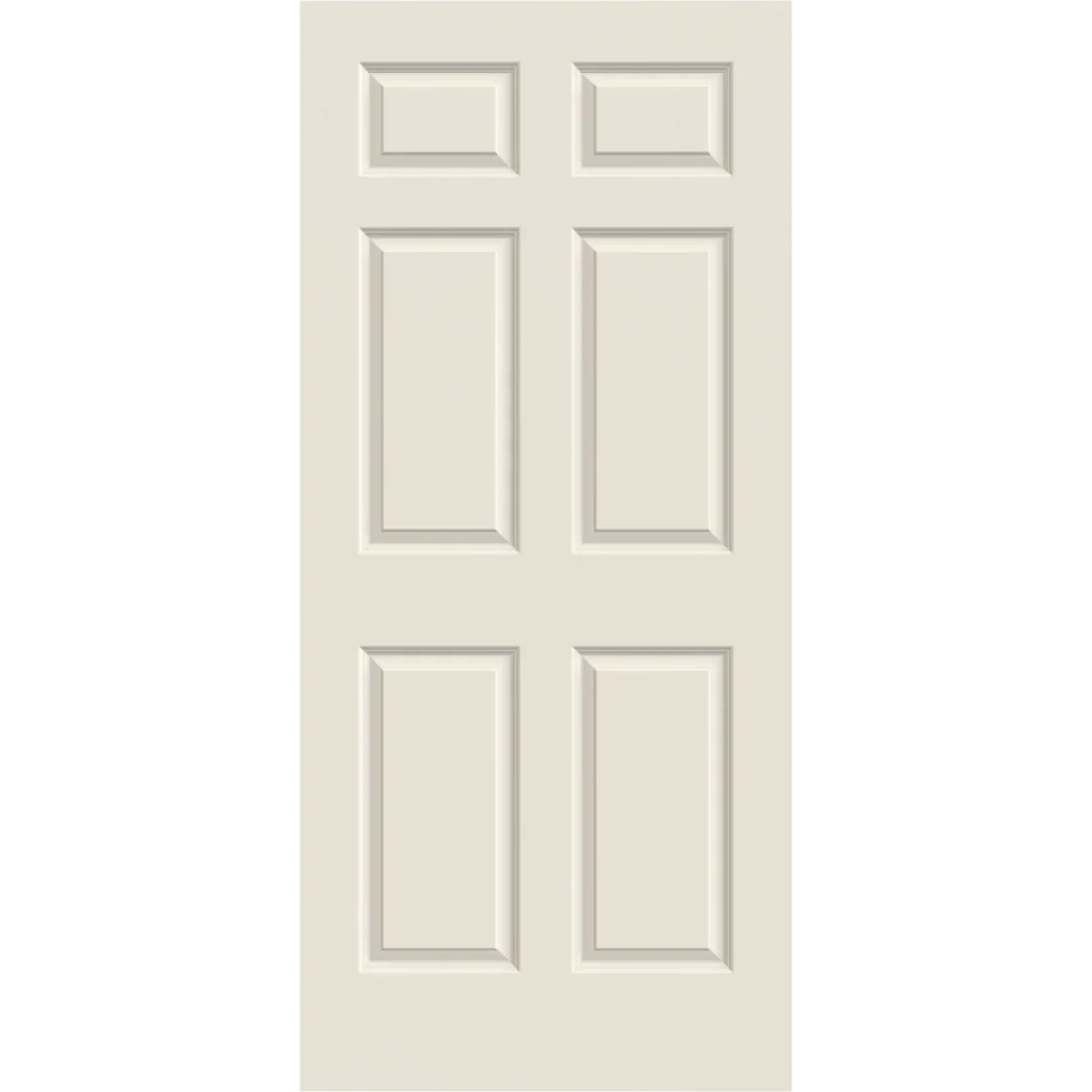 Official Jeld-Wen 18 in. x 80 in. Colonist Primed Interior Slab Solid Core Door Sophisticated