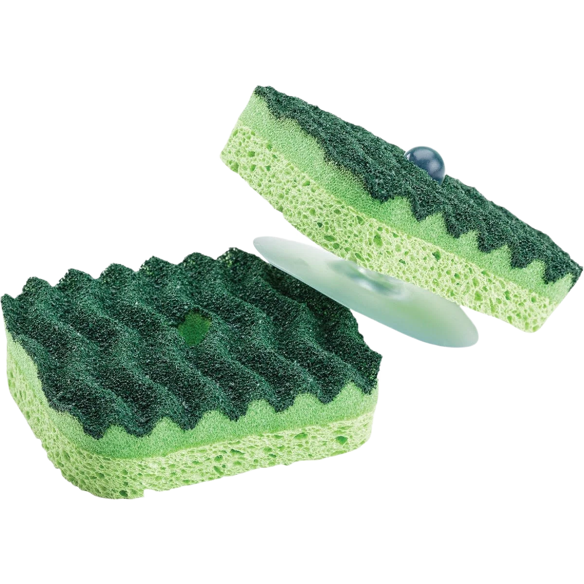 User-Friendly Libman Green Scrub Sponge 2-Pack Elegant