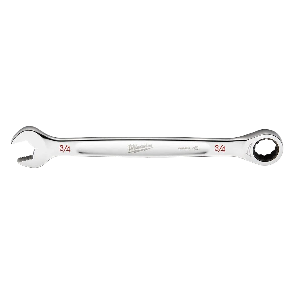 Flexible Milwaukee 3 4 SAE Ratcheting Combination Wrench Carefully Designed