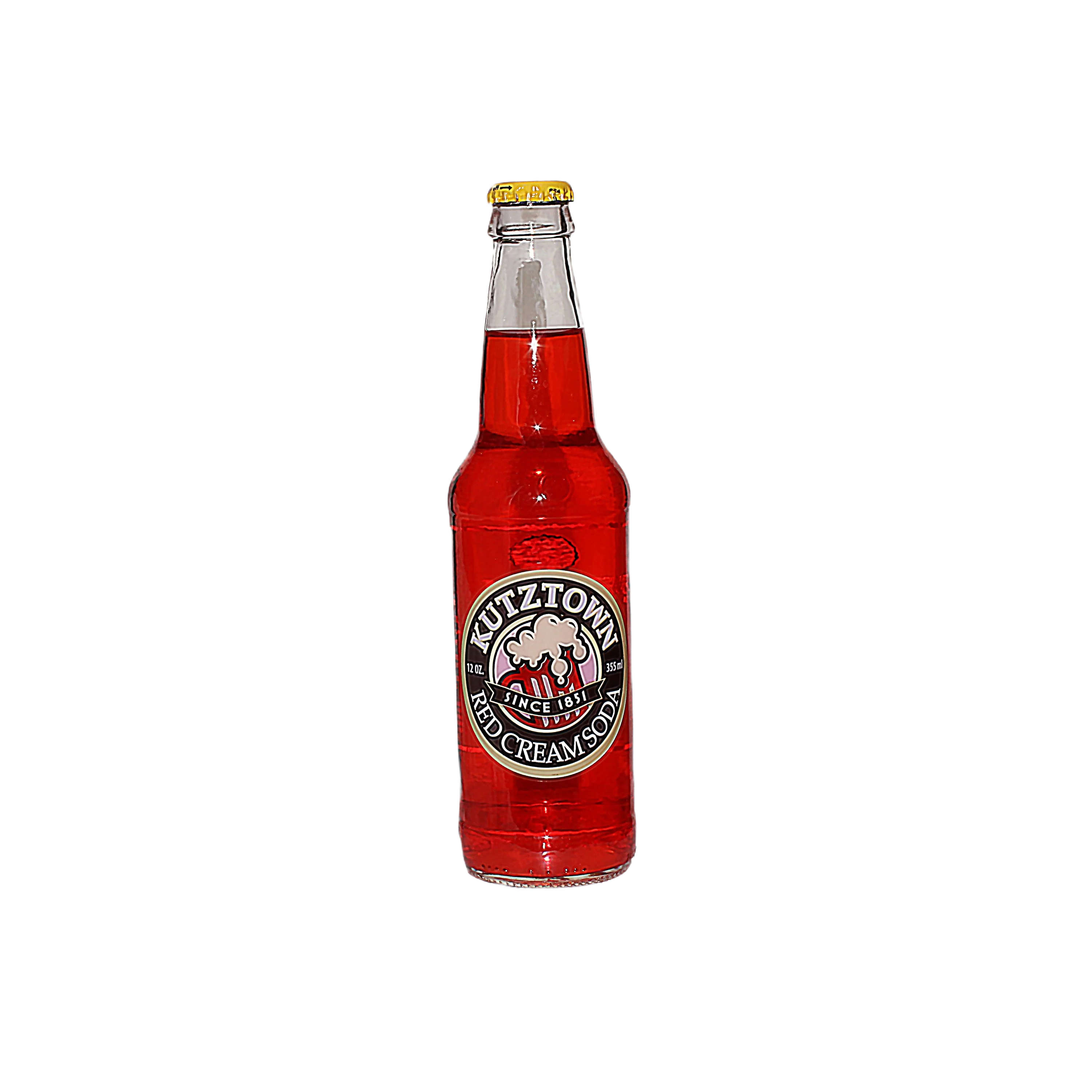 Excellent Kutztown Red Cream Soda 12 oz. Elegant