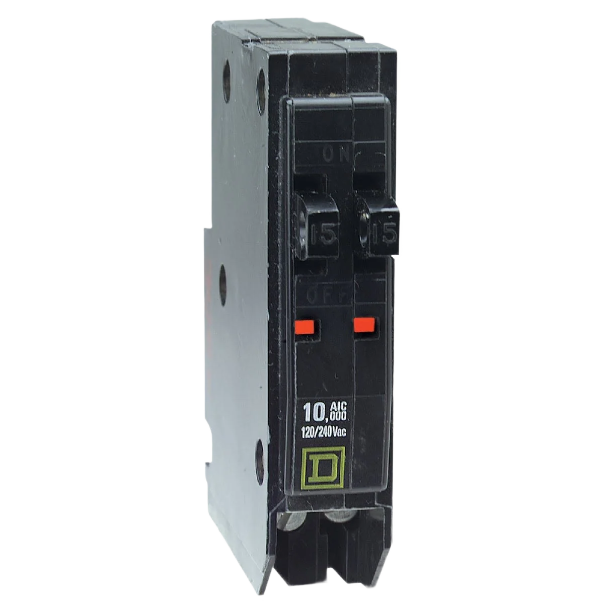 Durable Square D QO 15 15A Single-Pole Tandem Circuit Breaker Selected
