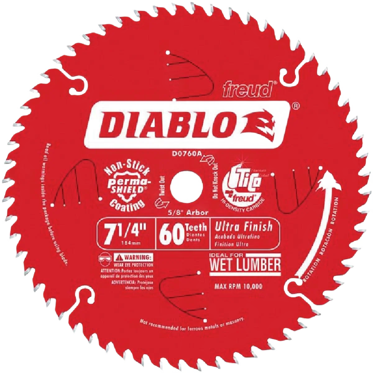 Outstanding Diablo 7-1 4-In. 60 Tooth Ultra Finish Saw Blade Refined