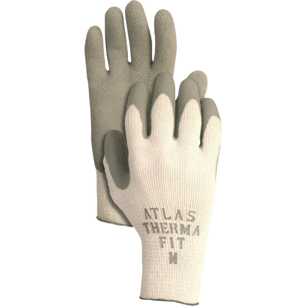 Flexible Atlas Men’s Small Latex Dipped Knit Outdoor Work Gloves Secure