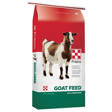Official Purina Goat Chow All Lifestage Goat Feed 50 lb. Selected