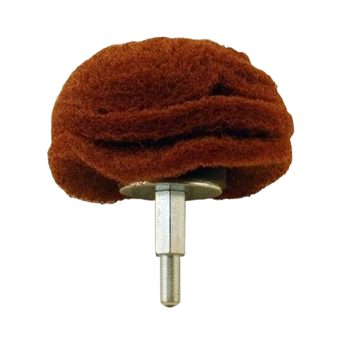 Luxury Enkay Products 2 in. Mushroom Scuff Pad 1 4 in. Shank Fine