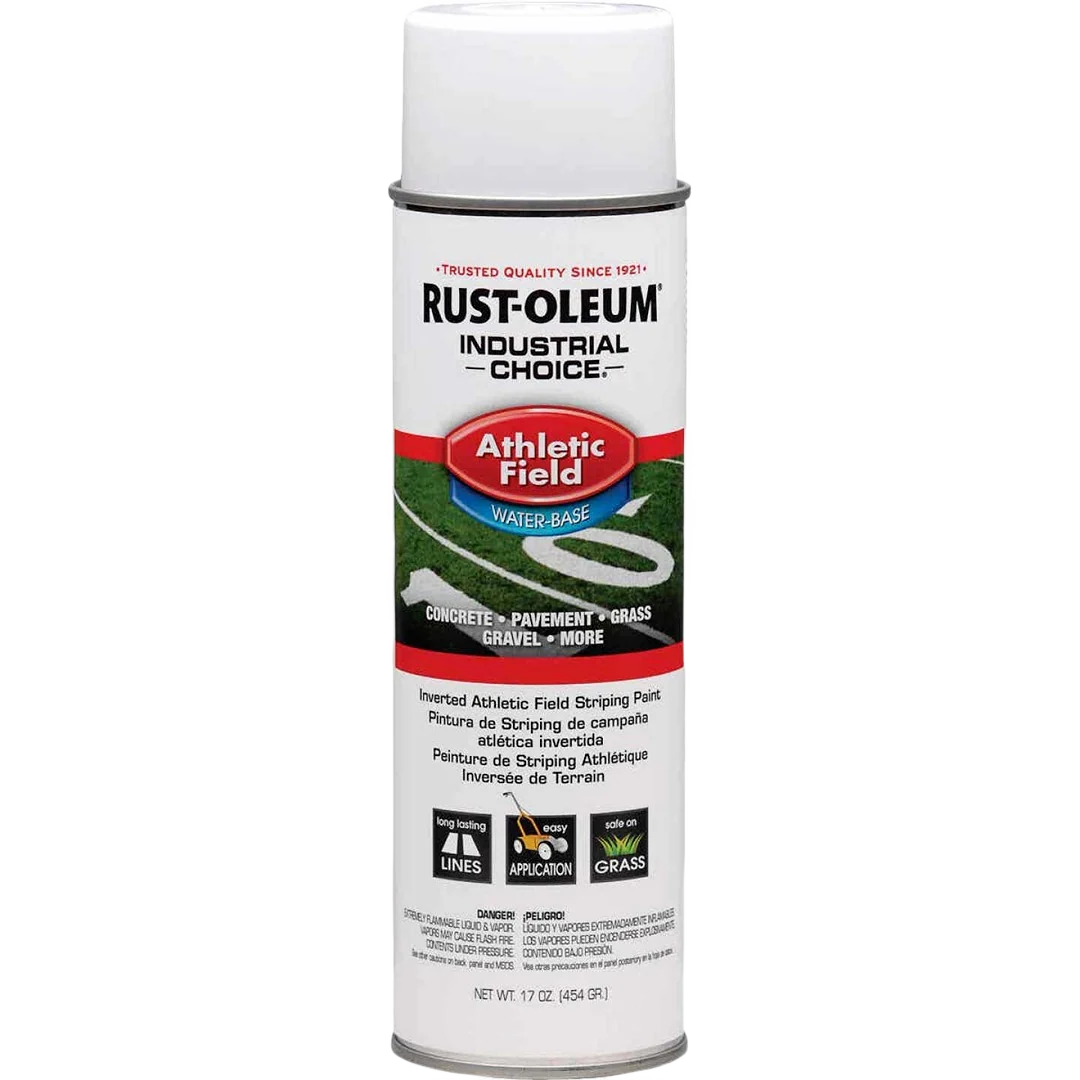 Consistent Rust-Oleum Industrial Choice White Field Striping Paint 17 oz. Stylish