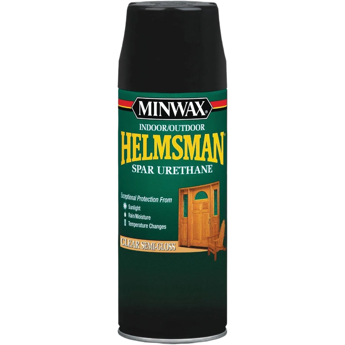 Convenient Minwax Helmsman Clear Semi-Gloss Spray Polyurethane 11.5 oz. Durable