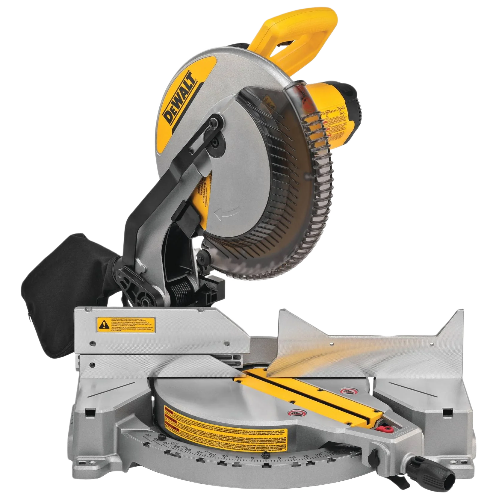 Prestigious DEWALT 15 Amp 12 Single-Bevel Compound Miter Saw Fast