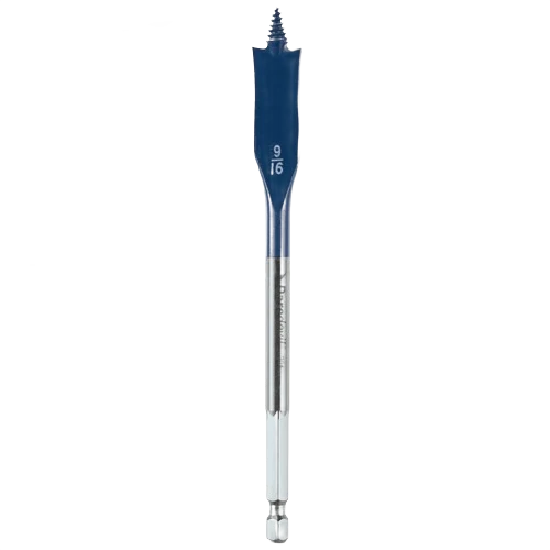 Authentic Bosch 5 Pieces 9 16 In. x 6 In. Daredevil™ Standard Spade Bits Next-Generation