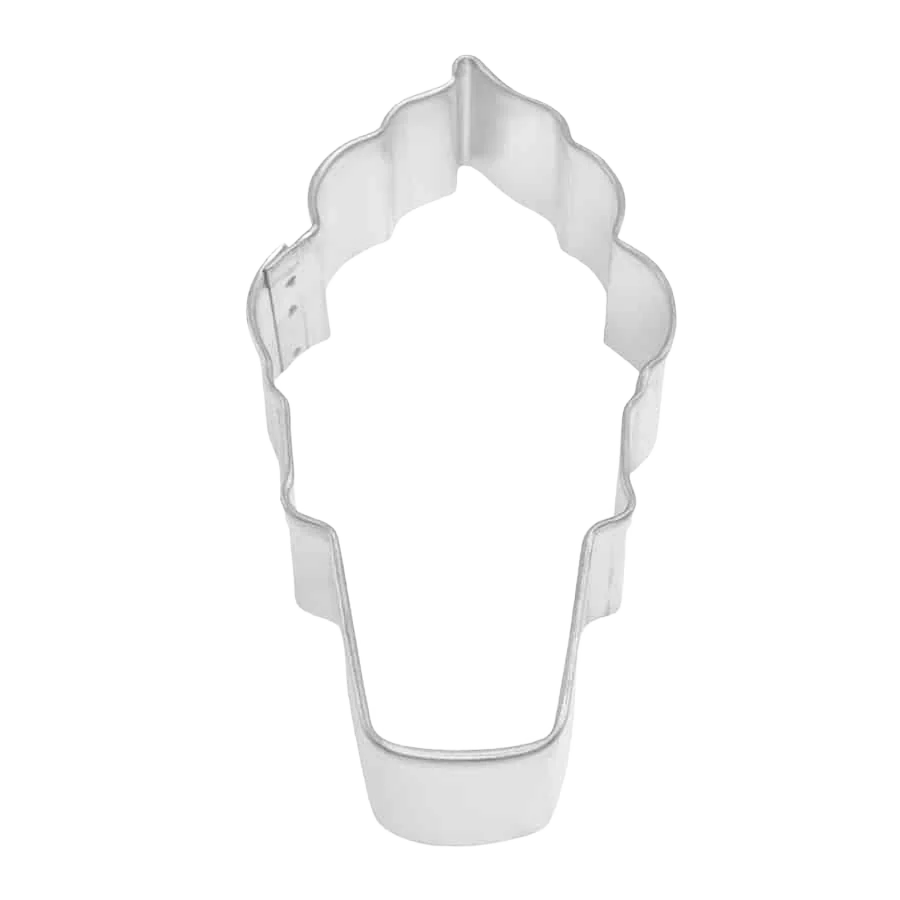 Stylish R M International Ice Cream Cone Cookie Cutter 4 in. Specialty