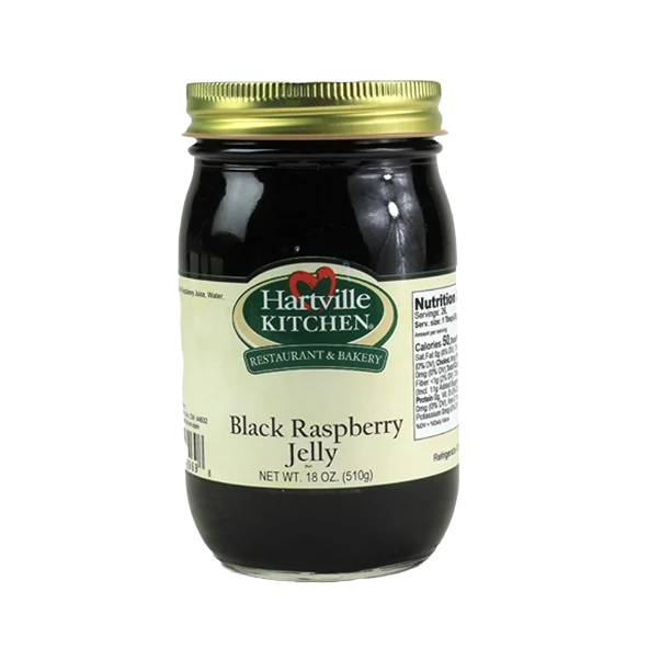 Trendy Hartville Kitchen Black Raspberry Jelly 18 oz. Smooth