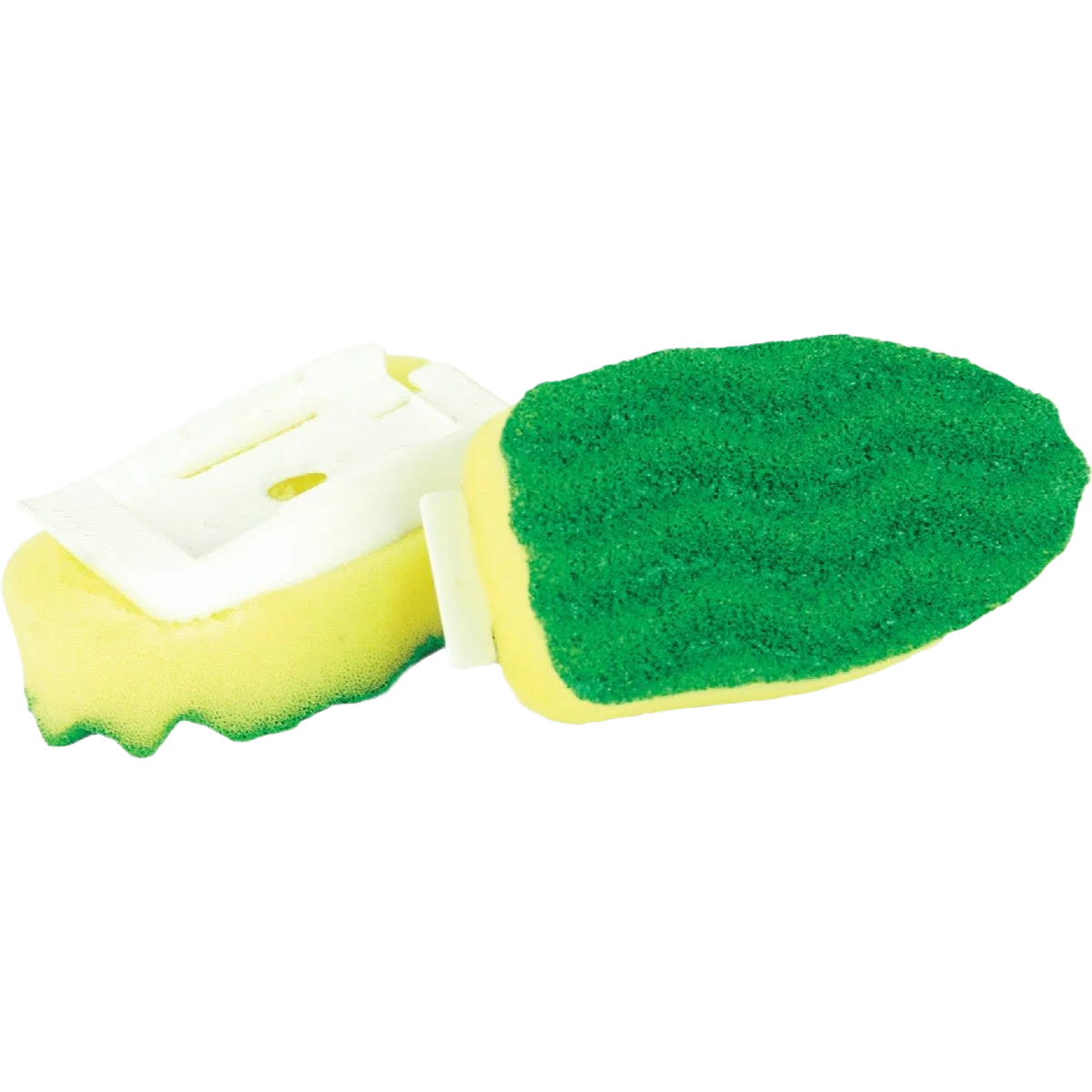 Safe Libman Polyester Dish Scrub Soap Dispensing Brush Refill 2-Pack Durable