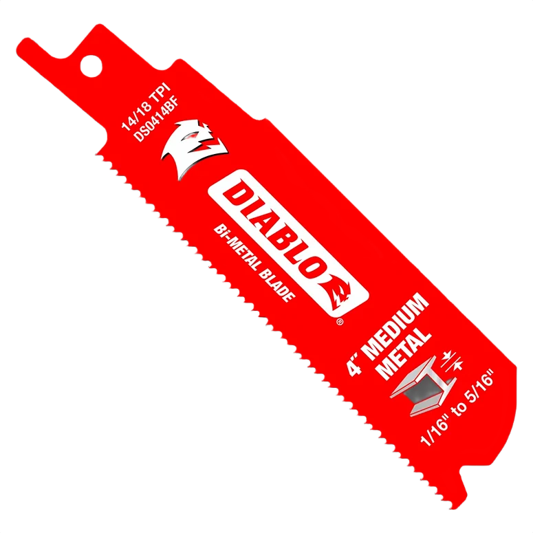 Organic Diablo 4-In. Bi-Metal Medium Metal Saw Blades 5-Pack Contemporary