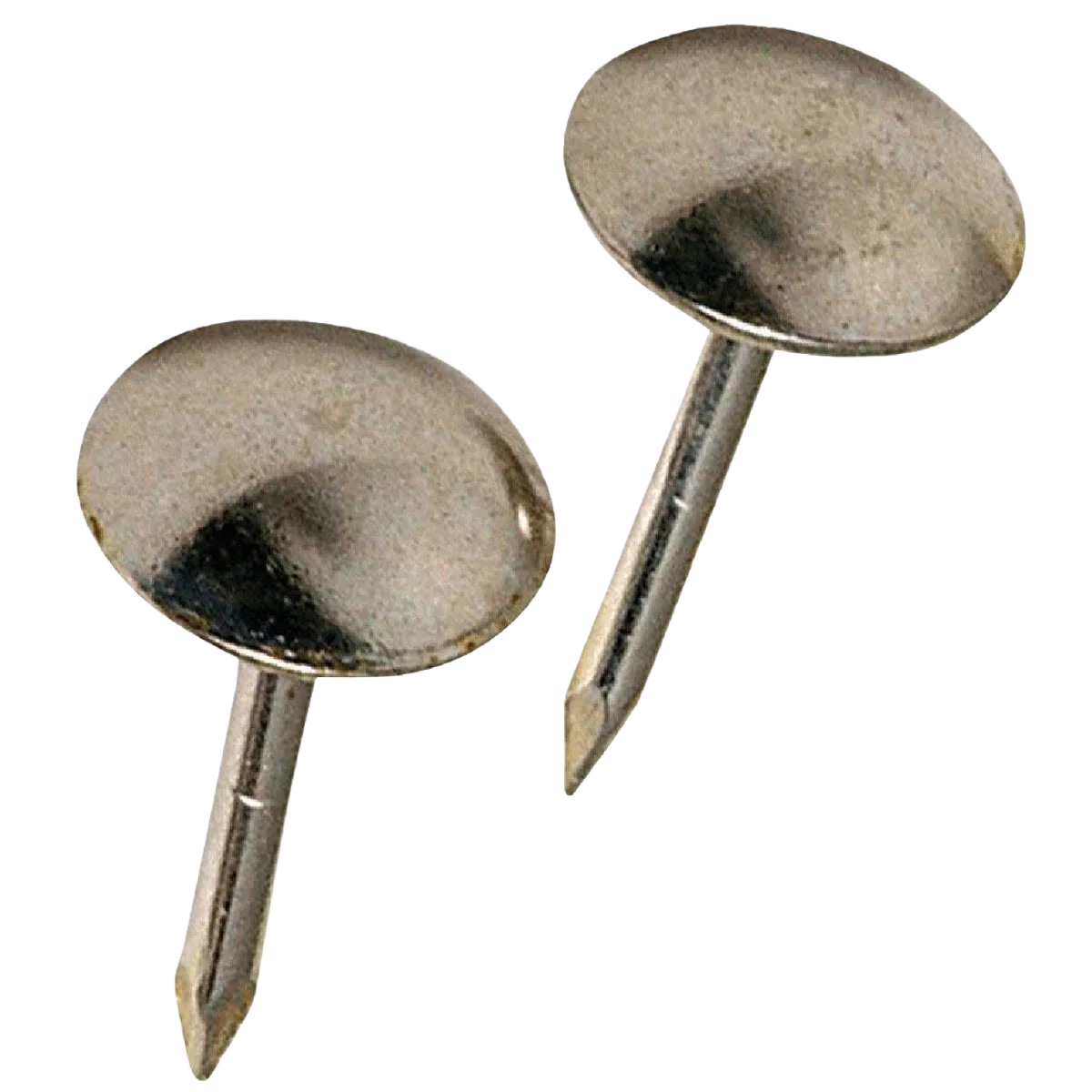 World-Class Anchor Wire Corp Small Round Nickel Upholstery Nails 25-Ct Unique
