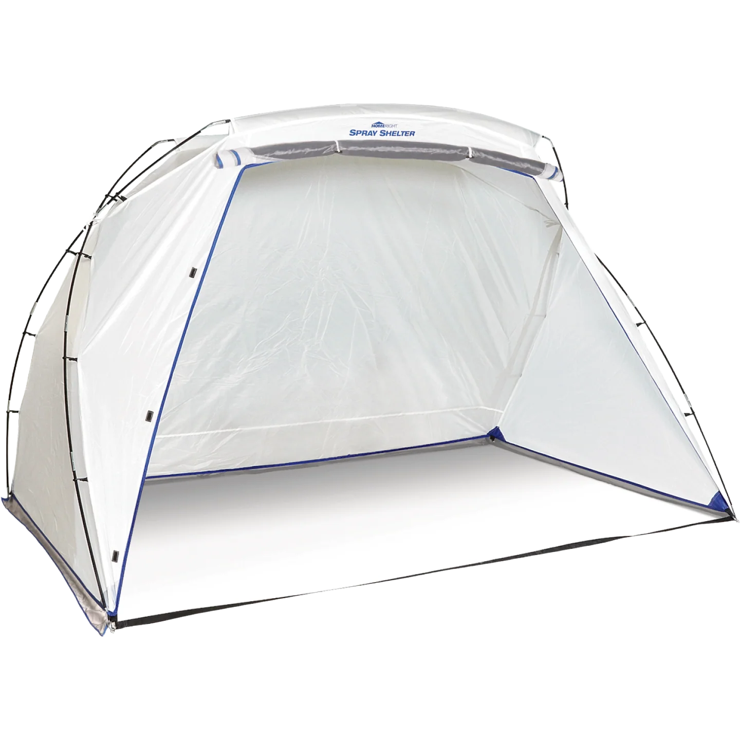 Specialty Homeright Large White Portable Spray Shelter 9 x 5.5 x 6 ft. Dependable