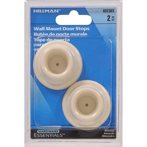 Casual Hillman Almond Self Adhesive Plastic Wall Mount Stop 1-7 8 in. First-Class