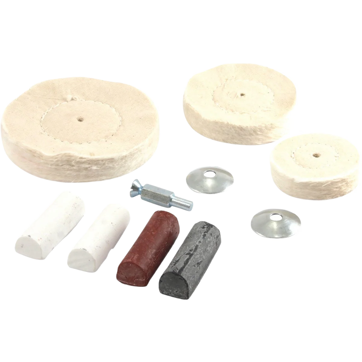 High-Grade Forney 7-Piece Buffing Wheel Kit Dependable