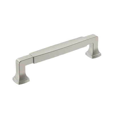 Modern Amerock Stature 5-1 16 Center-to-Center Satin Nickel Cabinet Pull Elegant