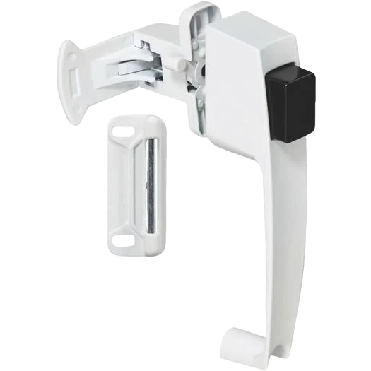 Luxury National Hardware White Push Button Latch Contemporary