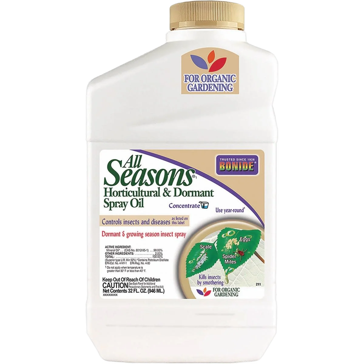 Sophisticated Bonide All Seasons Dormant Horticultural Oil 32 oz. Top-Quality