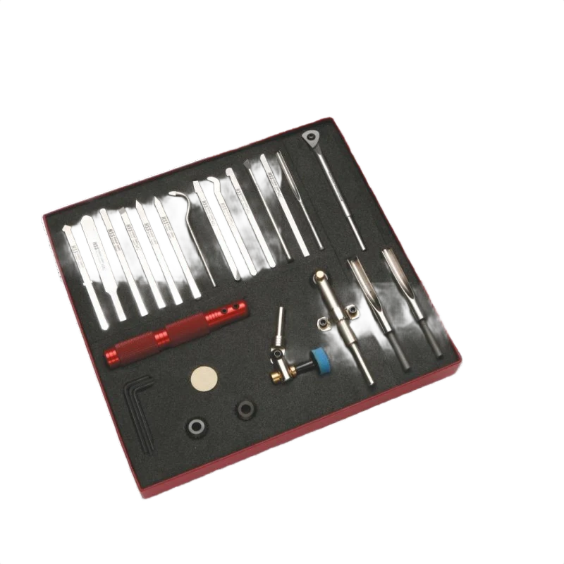 Premium Sorby 18 Pc. Modular Micro Turning Tool Set Eco-Friendly
