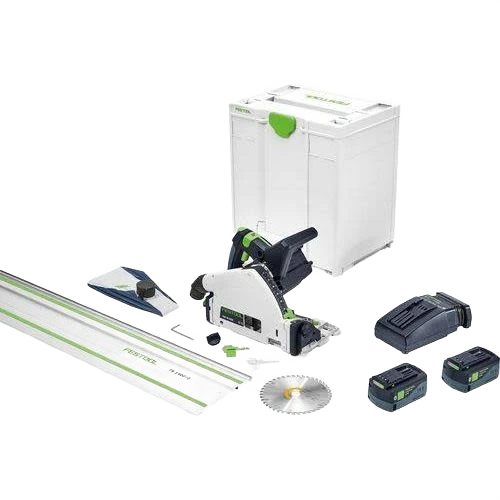 Reusable Festool 577664 TSC 55 KEBI-F-Plus-FS Cordless Track Saw w 55 Guide Rail High-Grade
