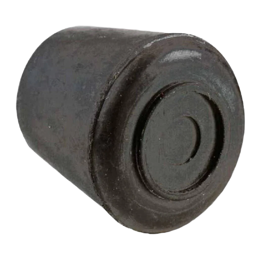 Solid Shepherd 3 4 in. Black Hi-Tip Rubber Furniture Leg Protector Stylish