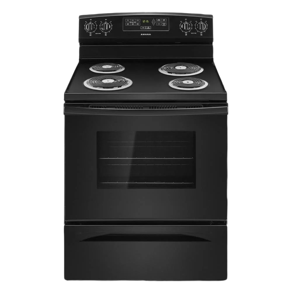Environmentally Friendly 30-inch Amana® Electric Range with Bake Assist Temps Practical