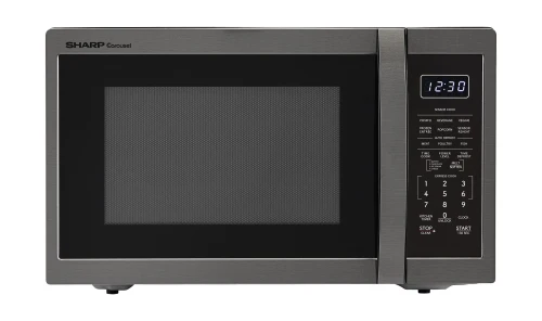 Breathable 1.4 CF Countertop Microwave Oven Modern