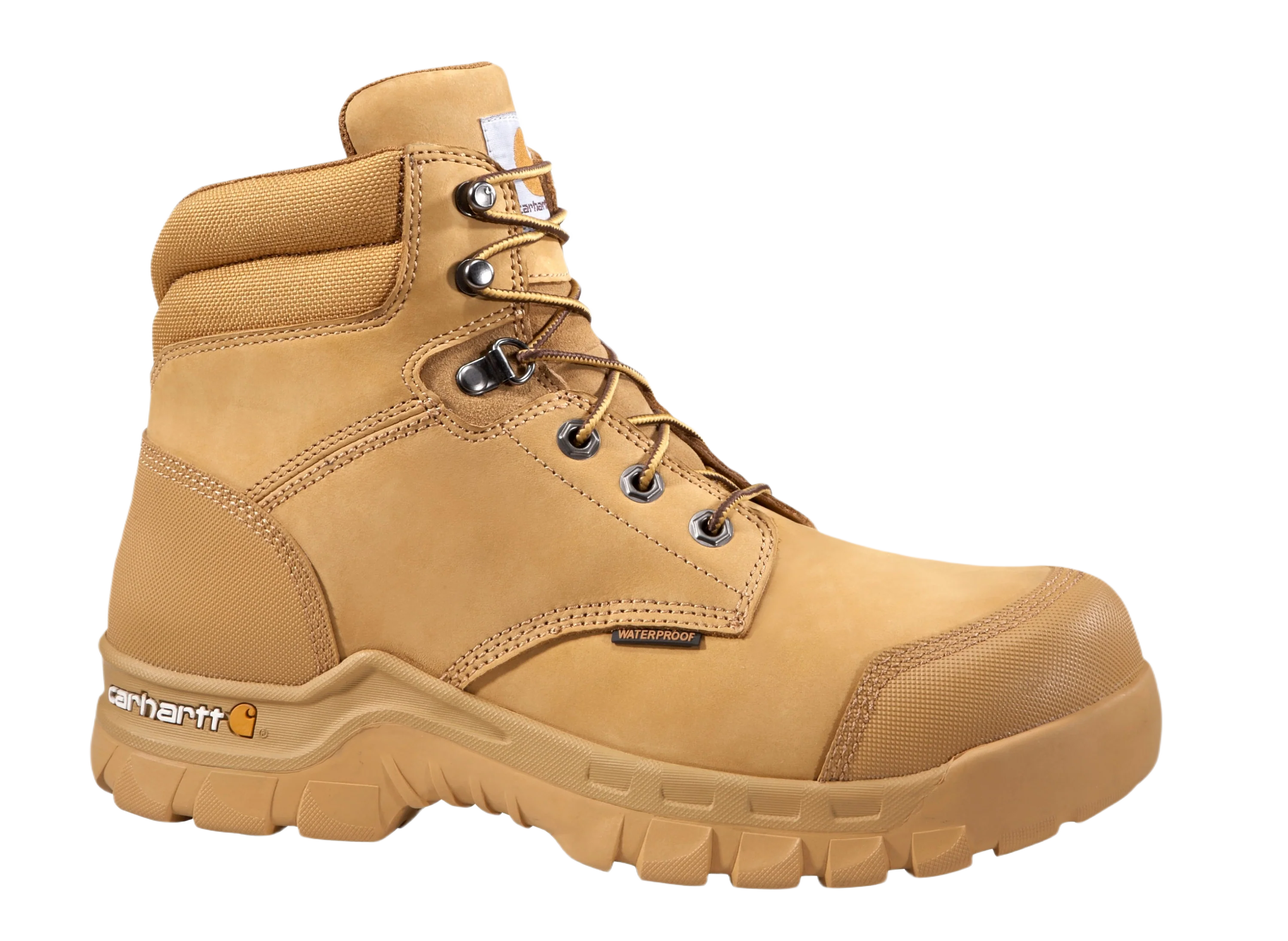 Convenient Carhartt Men’s Rugged Flex Waterproof 6 Soft Toe Work Boot Pure