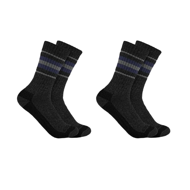 Functional Carhartt Women’s Heavyweight Synthetic-Wool Blend Crew Sock 2-Pk Modern