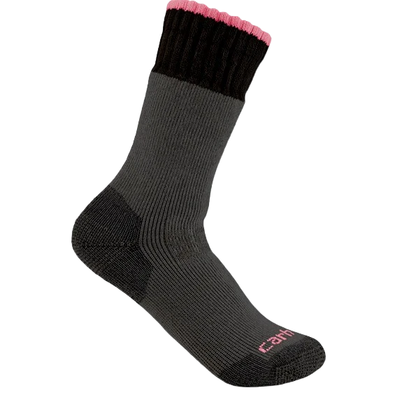 Trusted Carhartt Women’s Heavyweight Synthetic-Wool Blend Boot Sock Functional